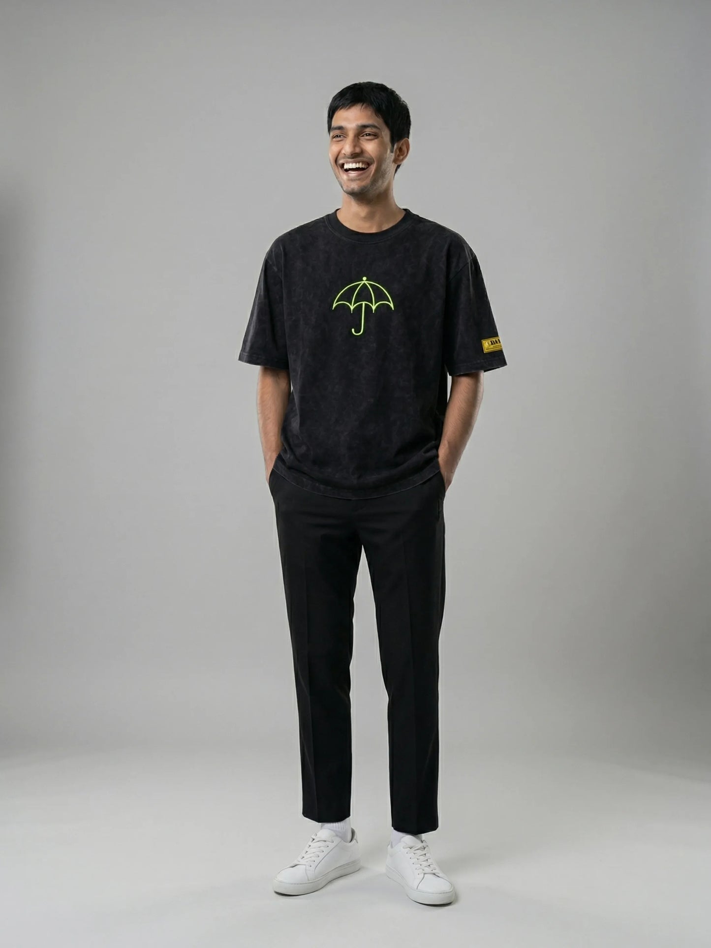 Acid Smile Oversized Tee