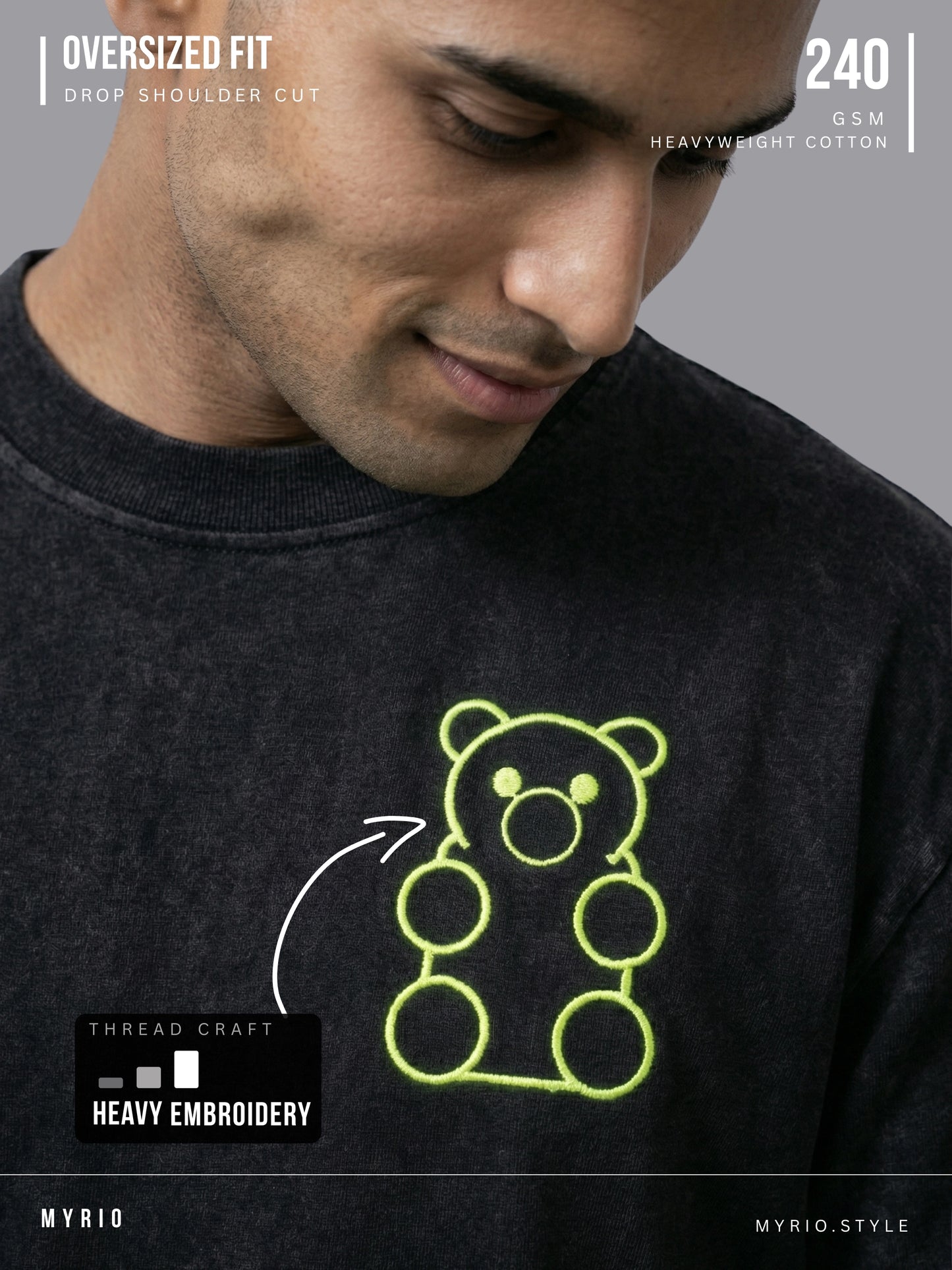 Neon Bear Tee