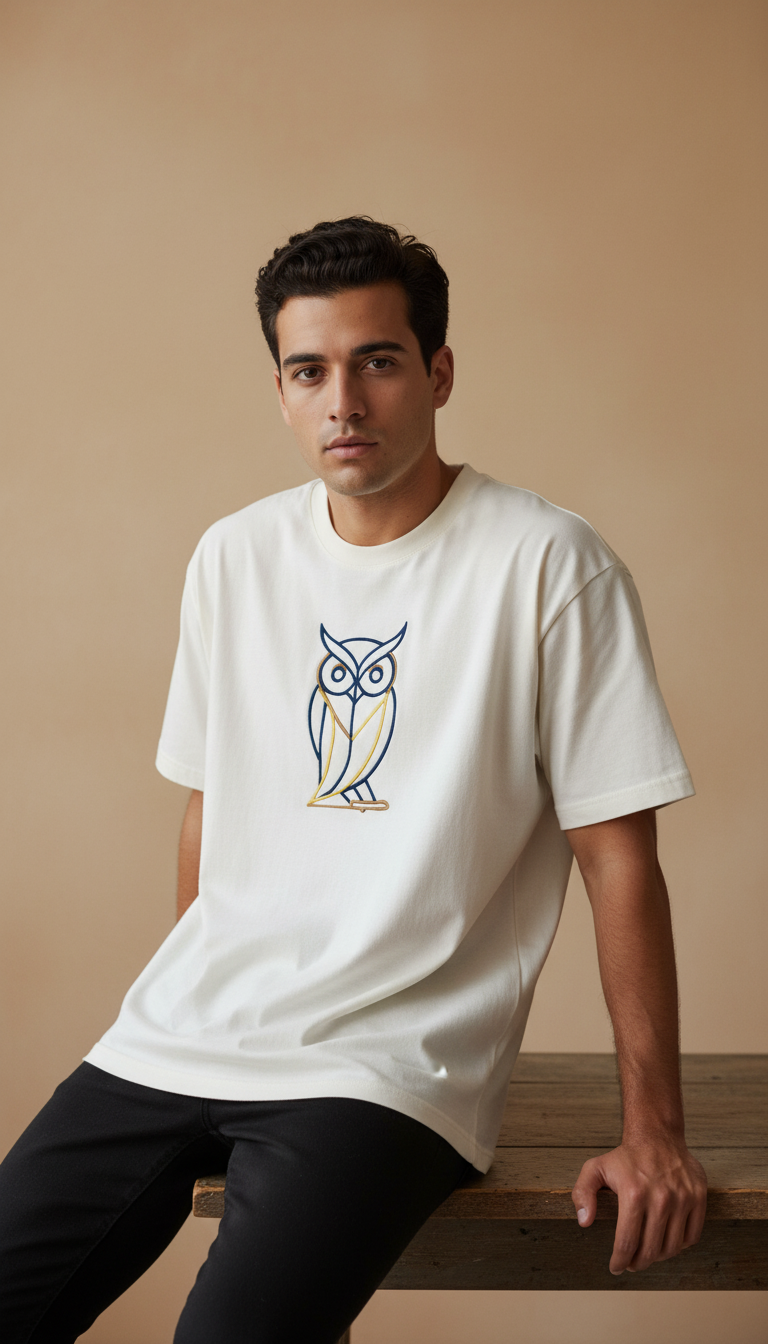 T shirt Bleached Sand