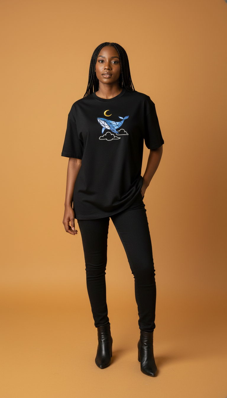 T shirt Obsidian Void