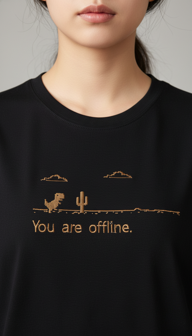 T shirt Obsidian Void