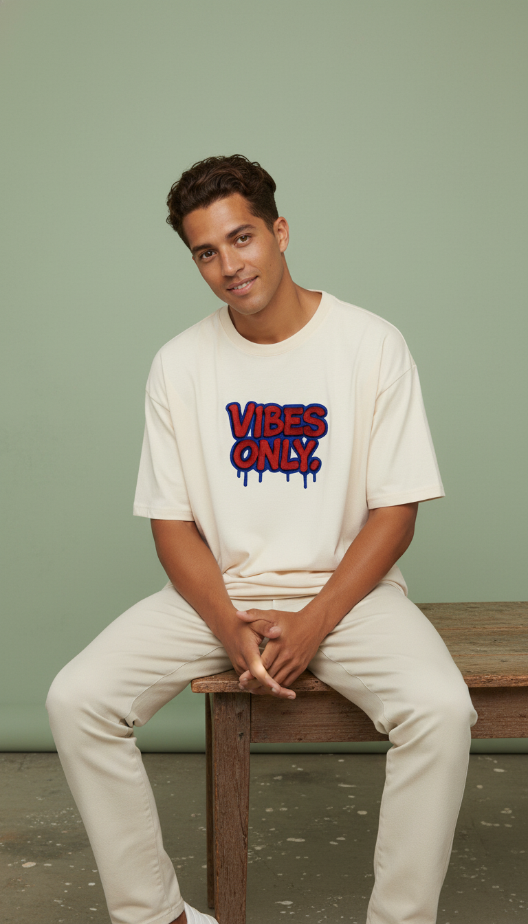 T shirt Bleached Sand