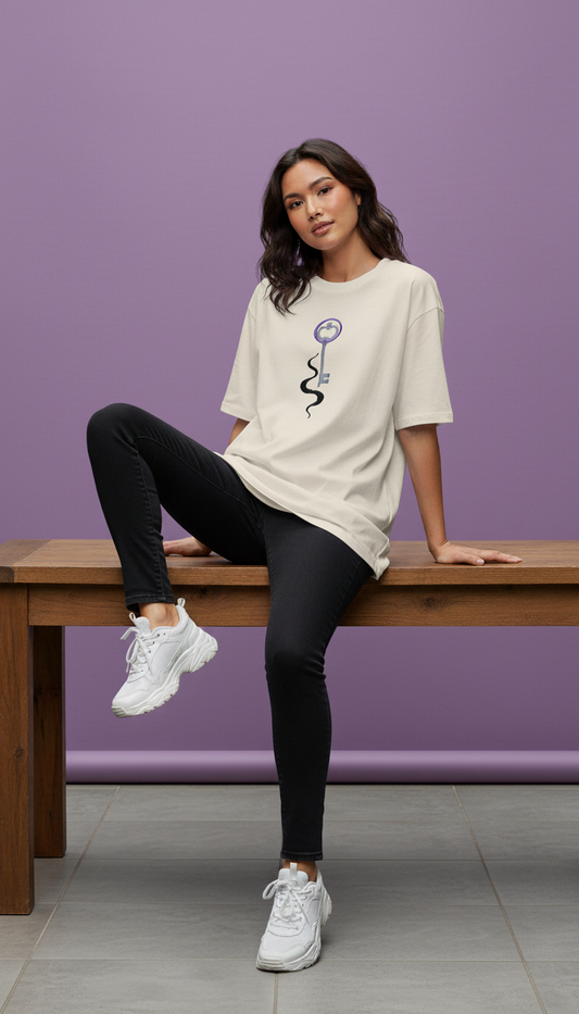 T shirt Bleached Sand