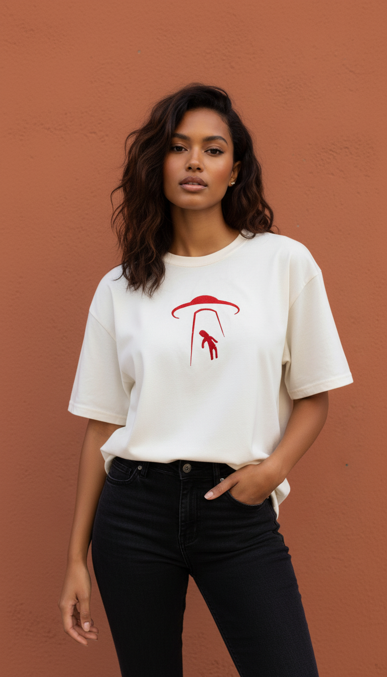 T shirt Bleached Sand