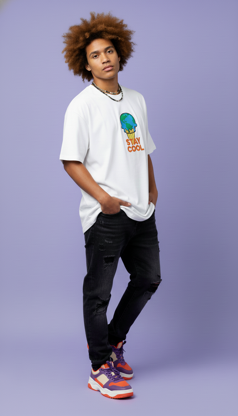 T shirt Arctic Silence